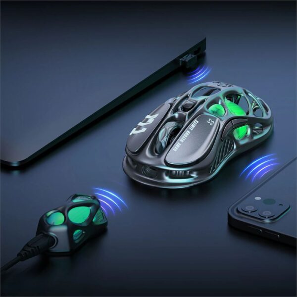 GravaStar Mercury M1 Pro Gri Süper Hafif Kablosuz Gaming Mouse - Görsel 6