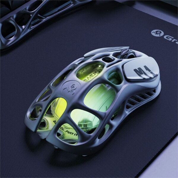 GravaStar Mercury M1 Pro Gri Süper Hafif Kablosuz Gaming Mouse - Görsel 8