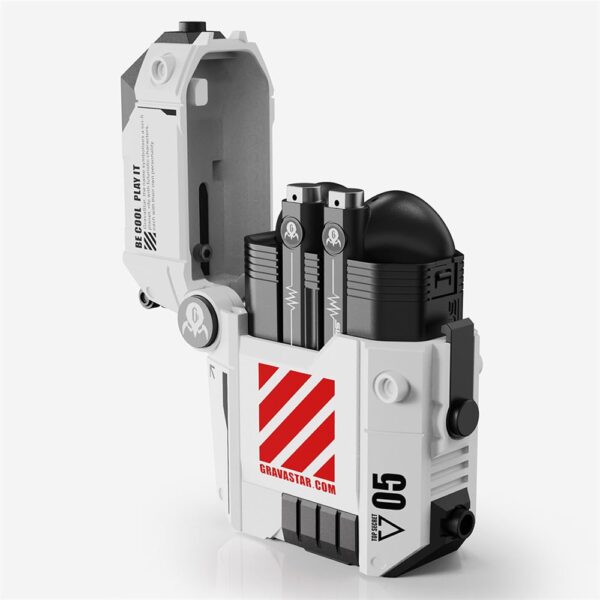 GravaStar Sirius P5 Mecha V2 Beyaz True Wireless Bluetooth Kulaklık - Görsel 5