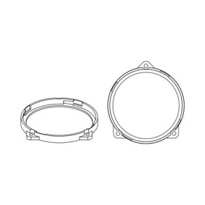 Helix CFMK100 JLR.1 Jaguar Land Rover 100mm Compose Midrange Montaj Adaptörü