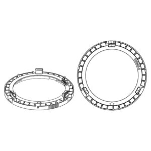 Helix CFMK100 MB.5 100mm Compose Midrange Montaj Adaptörü