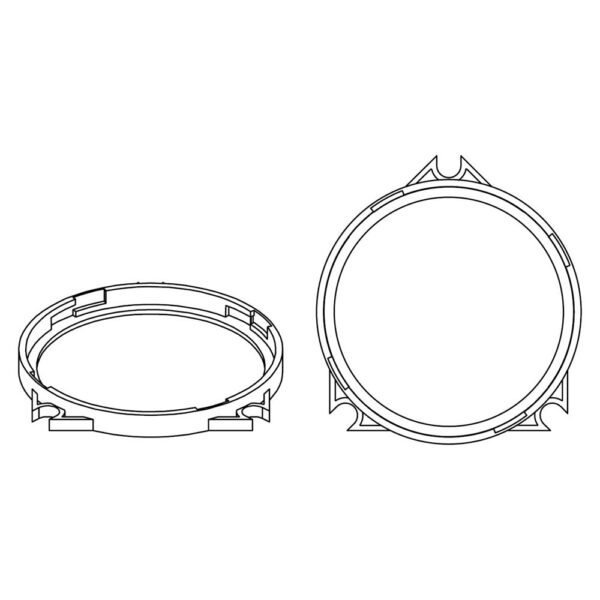 Helix CFMK100 VOL.1 100mm Compose Midrange Montaj Adaptörü