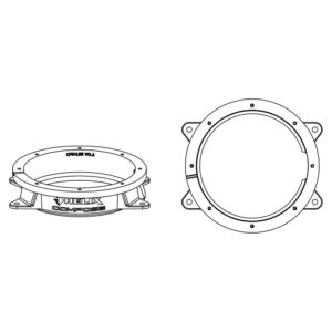 Helix CFMK165 VOL.1 (FDM) Volvo 165mm Compose Woofer Montaj Adaptörü