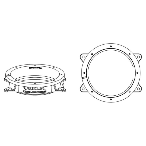 Helix CFMK165 VOL.1 (FDM) Volvo 165mm Compose Woofer Montaj Adaptörü