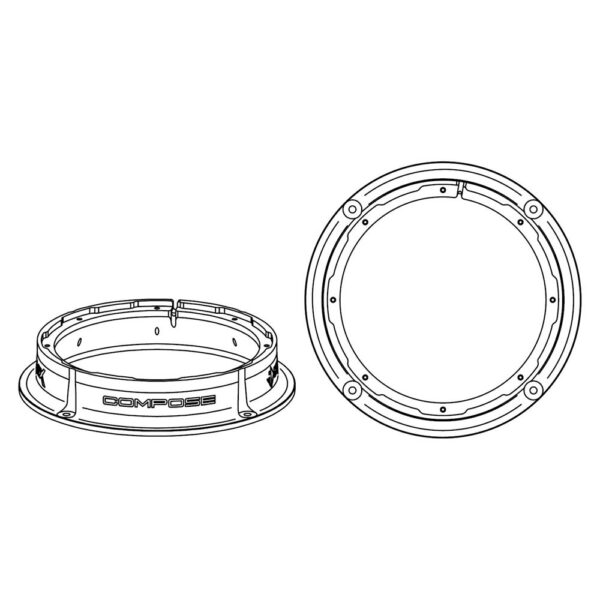 Helix CFMK200 AUD.1 (FDM) Audi Lamborghini 200mm Compose Woofer Montaj Adaptörü