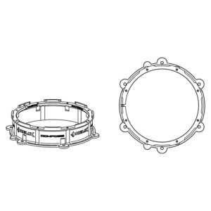 Helix CFMK200 POR.5 (FDM) Porsche 200mm Compose Woofer Montaj Adaptörü