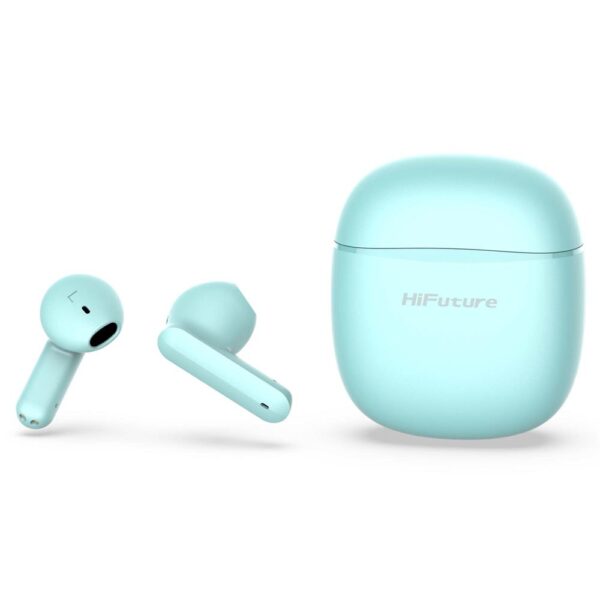 HiFuture ColorBuds Açık Mavi TWS IPX5 Bluetooth 5.3 Kablosuz Kulaklık - Görsel 4