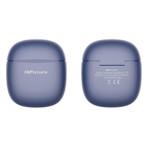 HiFuture ColorBuds Koyu Mavi TWS IPX5 Bluetooth 5.3 Kablosuz Kulaklık - Görsel 5