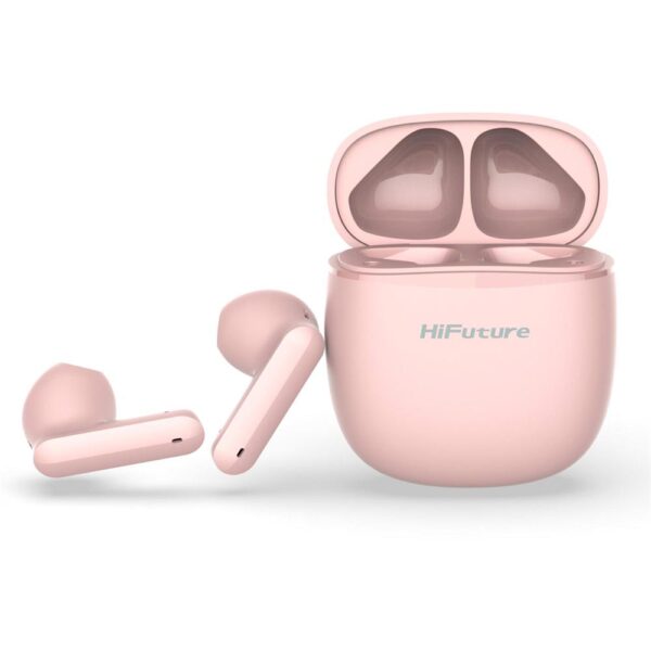 HiFuture ColorBuds Pembe TWS IPX5 Bluetooth 5.3 Kablosuz Kulaklık - Görsel 3