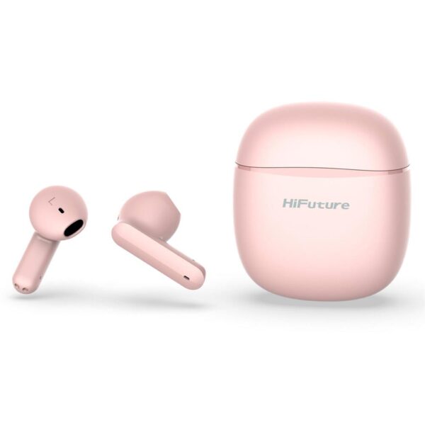HiFuture ColorBuds Pembe TWS IPX5 Bluetooth 5.3 Kablosuz Kulaklık - Görsel 5