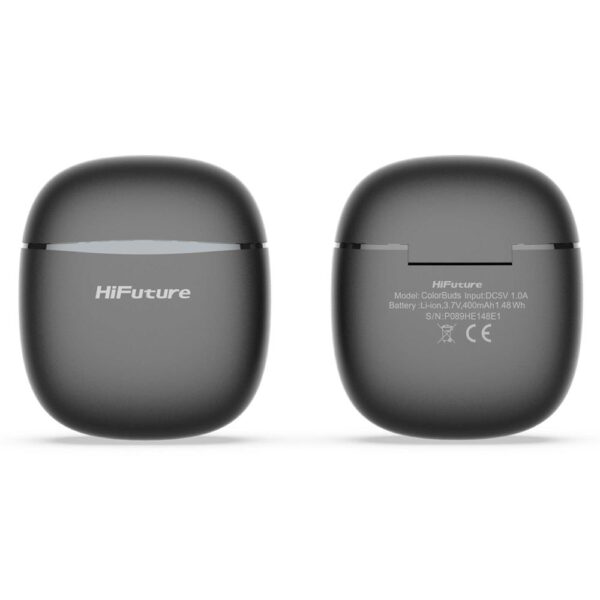 HiFuture ColorBuds Siyah TWS IPX5 Bluetooth 5.3 Kablosuz Kulaklık - Görsel 3