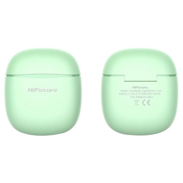 HiFuture ColorBuds Yeşil TWS IPX5 Bluetooth 5.3 Kablosuz Kulaklık - Görsel 5