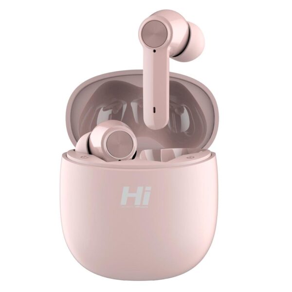 HiFuture FlyBuds Pro Pasif Gürültü Önleyici 4 Mikrofonlu Pembe TWS IPX5 Bluetooth 5.3 Kablosuz Kulaklık - Görsel 2