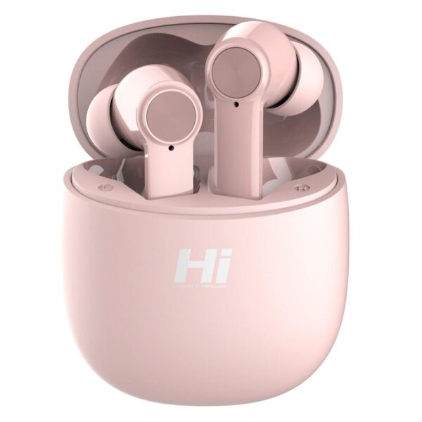 HiFuture FlyBuds Pro Pasif Gürültü Önleyici 4 Mikrofonlu Pembe TWS IPX5 Bluetooth 5.3 Kablosuz Kulaklık - Görsel 3