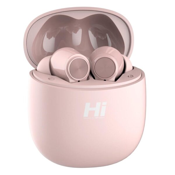 HiFuture FlyBuds Pro Pasif Gürültü Önleyici 4 Mikrofonlu Pembe TWS IPX5 Bluetooth 5.3 Kablosuz Kulaklık - Görsel 6