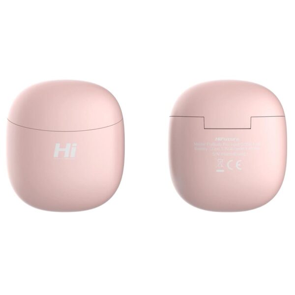 HiFuture FlyBuds Pro Pasif Gürültü Önleyici 4 Mikrofonlu Pembe TWS IPX5 Bluetooth 5.3 Kablosuz Kulaklık - Görsel 7