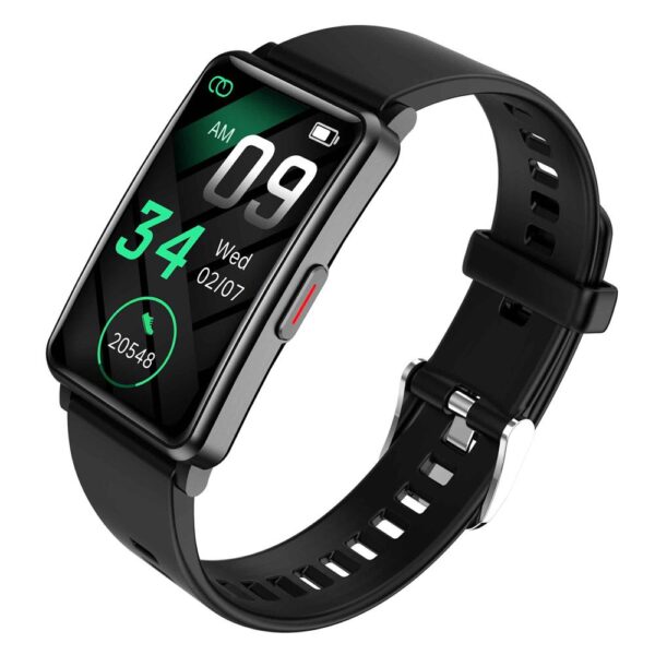 HiFuture FutureFit Evo Geniş HD Ekran Alüminyum Kasa IP68 Siyah Akıllı Saat - Görsel 3