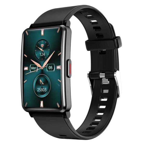 HiFuture FutureFit Evo Geniş HD Ekran Alüminyum Kasa IP68 Siyah Akıllı Saat