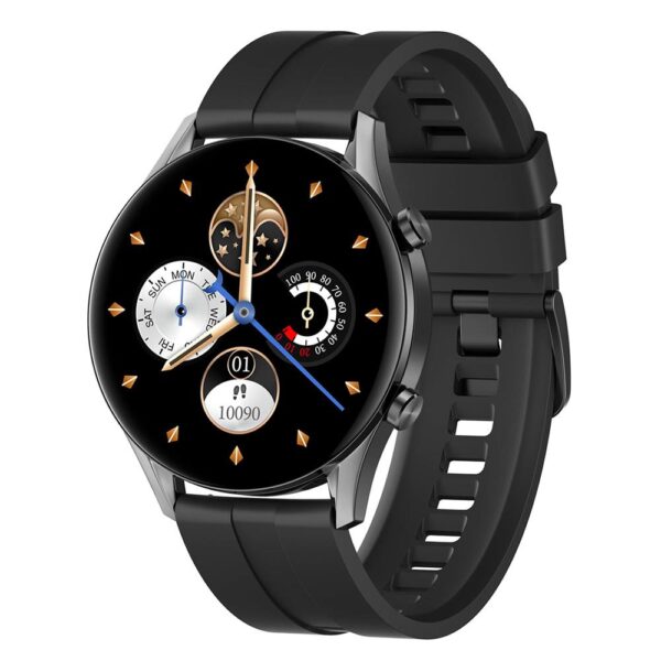 HiFuture FutureGo Flex Full HD Ekran Alüminyum Kasa IP68 Siyah Akıllı Saat
