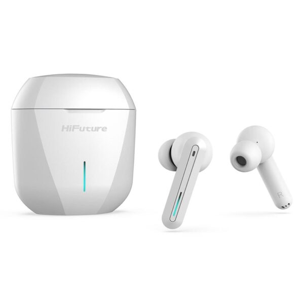 HiFuture Radge Gaming Beyaz TWS IPX5 Bluetooth 5.0 Kablosuz Oyuncu Kulaklığı - Görsel 2