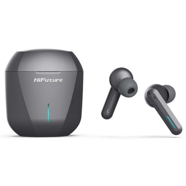 HiFuture Radge Gaming Gri TWS IPX5 Bluetooth 5.0 Kablosuz Oyuncu Kulaklığı - Görsel 3