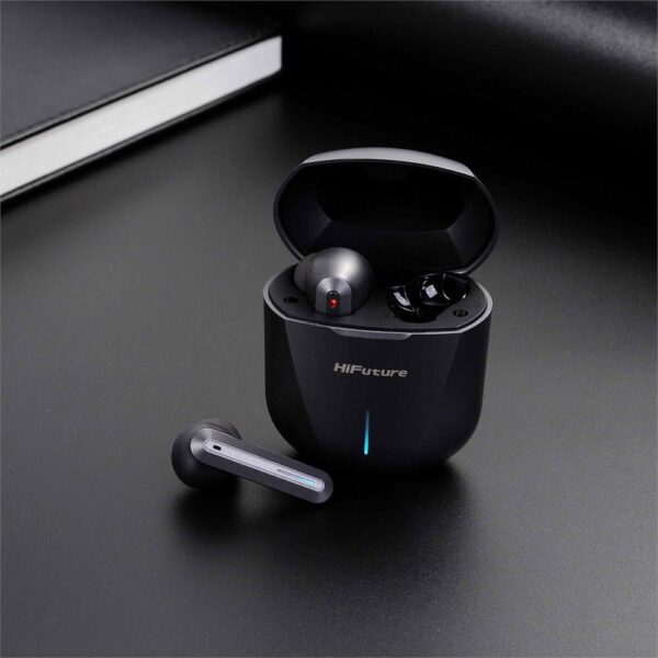 HiFuture Radge Gaming Gri TWS IPX5 Bluetooth 5.0 Kablosuz Oyuncu Kulaklığı - Görsel 6
