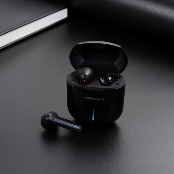 HiFuture Radge Gaming Siyah TWS IPX5 Bluetooth 5.0 Kablosuz Oyuncu Kulaklığı - Görsel 5
