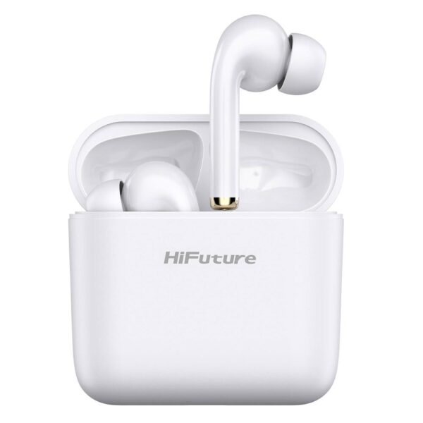 HiFuture SmartPods2 Hi-Res Stereo Pasif Gürültü Önleyici 4 Mikrofonlu Beyaz TWS IPX5 Bluetooth 5.3 Kablosuz Kulaklık