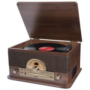 ION Superior LP Ahşap Hoparlörlü Bluetooth Pikap