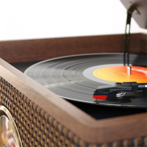 ION Superior LP Ahşap Hoparlörlü Bluetooth Pikap - Görsel 6