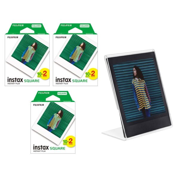 Instax Kare-Square 60'lı Film ve Pleksi Çerçeve