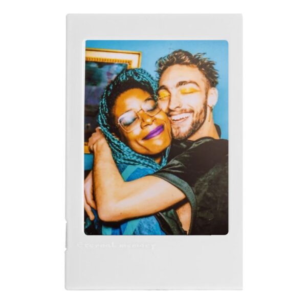 Instax Mini 12 Makine Uyumlu 20'li Film ve Beyaz Fotoğraf Çerçevesi - Görsel 2