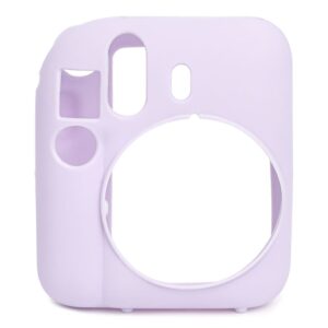 Instax Mini 12 Makine Uyumlu Lila Koruyucu Silikon Kılıf