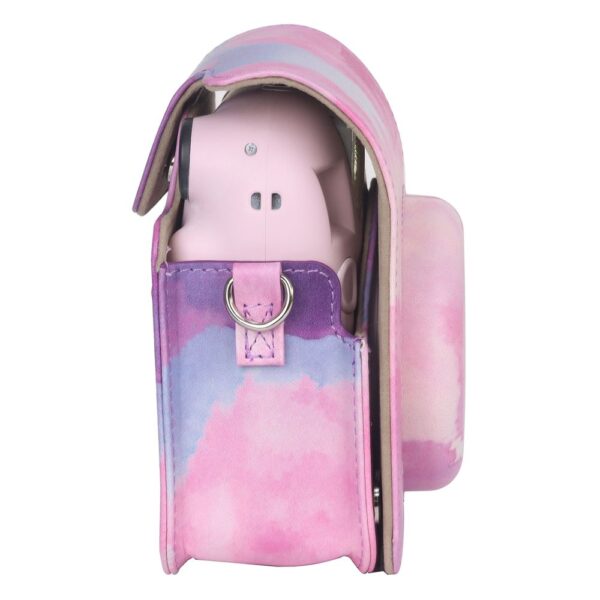 Instax Mini 12 Makine Uyumlu Renkli Deri Kılıf - Görsel 8