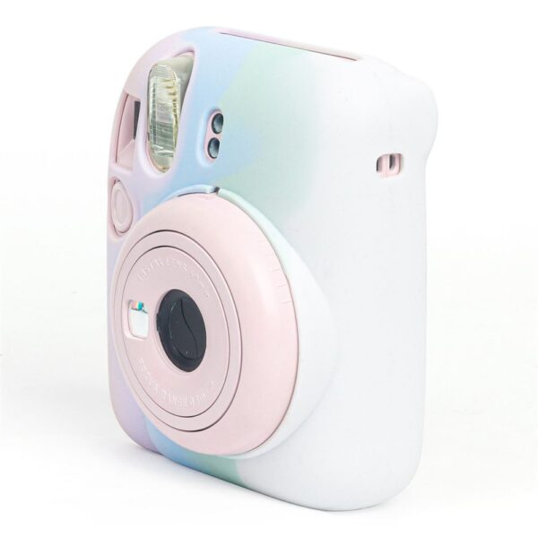Instax Mini 12 Makine Uyumlu Renkli Koruyucu Silikon Kılıf - Görsel 5