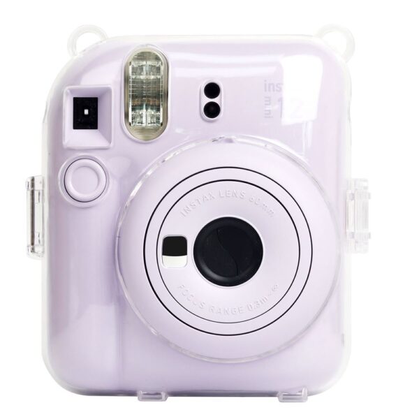 Instax Mini 12 Makine Uyumlu Şeffaf Koruyucu Kılıf-FORSIBP079 - Görsel 2