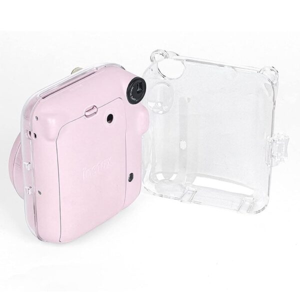 Instax Mini 12 Makine Uyumlu Şeffaf Koruyucu Kılıf-FORSIBP079 - Görsel 5