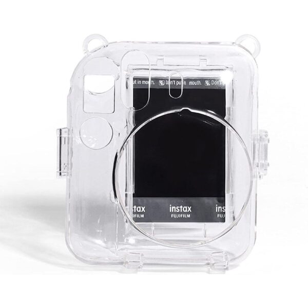 Instax Mini 12 Makine Uyumlu Şeffaf Koruyucu Kılıf-FORSIBP079 - Görsel 6