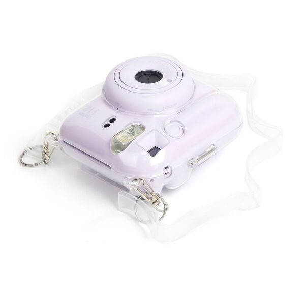 Instax Mini 12 Makine Uyumlu Şeffaf Koruyucu Kılıf-FORSIBP079 - Görsel 8