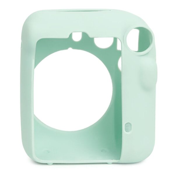 Instax Mini 12 Makine Uyumlu Yeşil Koruyucu Silikon Kılıf - Görsel 3