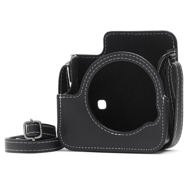 Instax Mini 40 Siyah Deri Çanta - Görsel 5