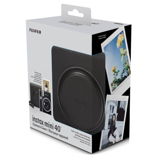 Instax Mini 40 Siyah Deri Çanta - Görsel 6