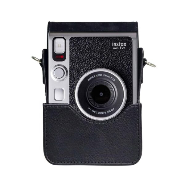 Instax Mini Evo Siyah Deri Çanta - Görsel 4