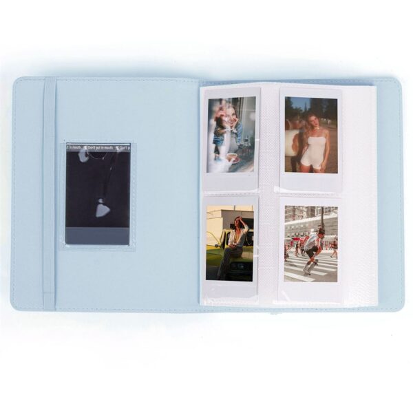 Instax Mini Film Uyumlu 288'li Mavi Albüm - Görsel 2