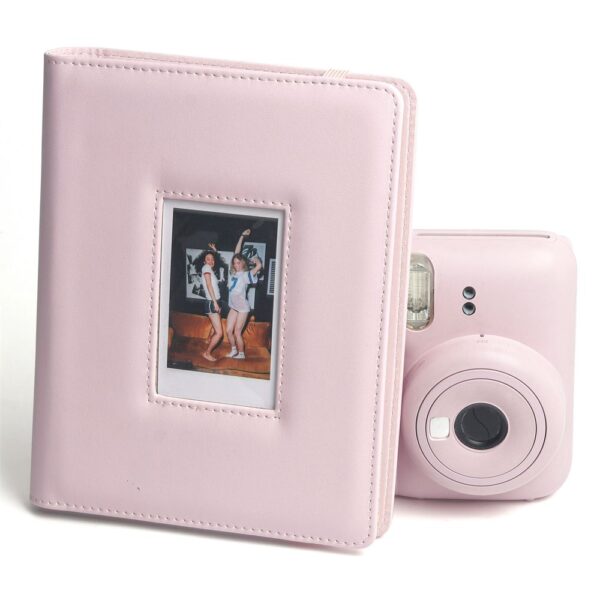 Instax Mini Film Uyumlu 288'li Pembe Albüm - Görsel 3
