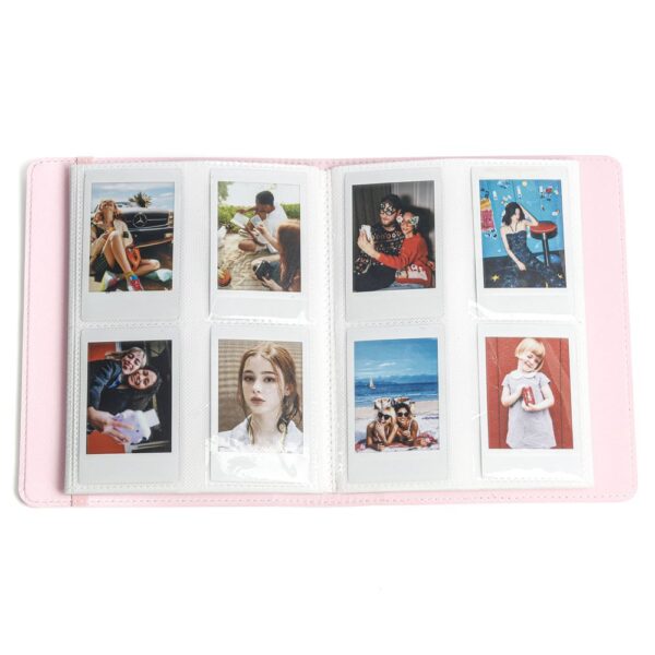 Instax Mini Film Uyumlu 288'li Pembe Albüm - Görsel 8