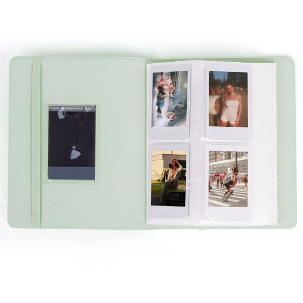 Instax Mini Film Uyumlu 288'li Yeşil Albüm - Görsel 2