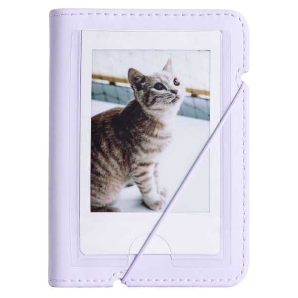 Instax Mini Film Uyumlu 28'li Lila Albüm