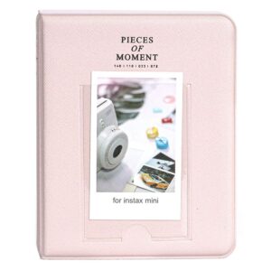 Instax Mini Film Uyumlu 64'lü Pembe PVC Albüm