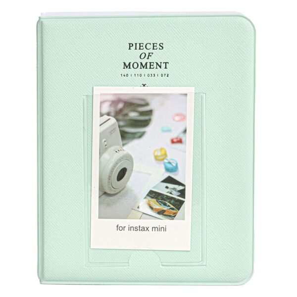 Instax Mini Film Uyumlu 64'lü Yeşil PVC Albüm